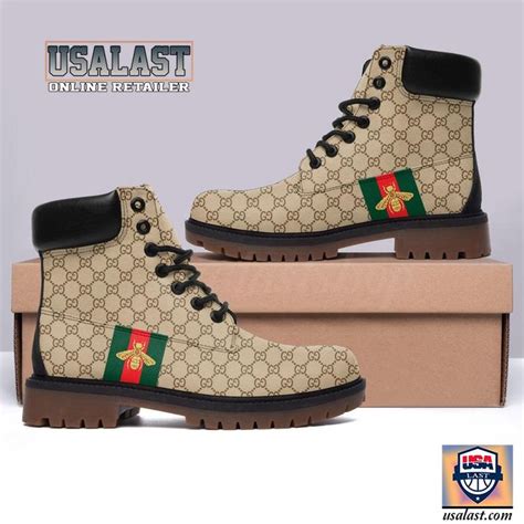 custom gucci timberland boots|farfetch gucci boots.